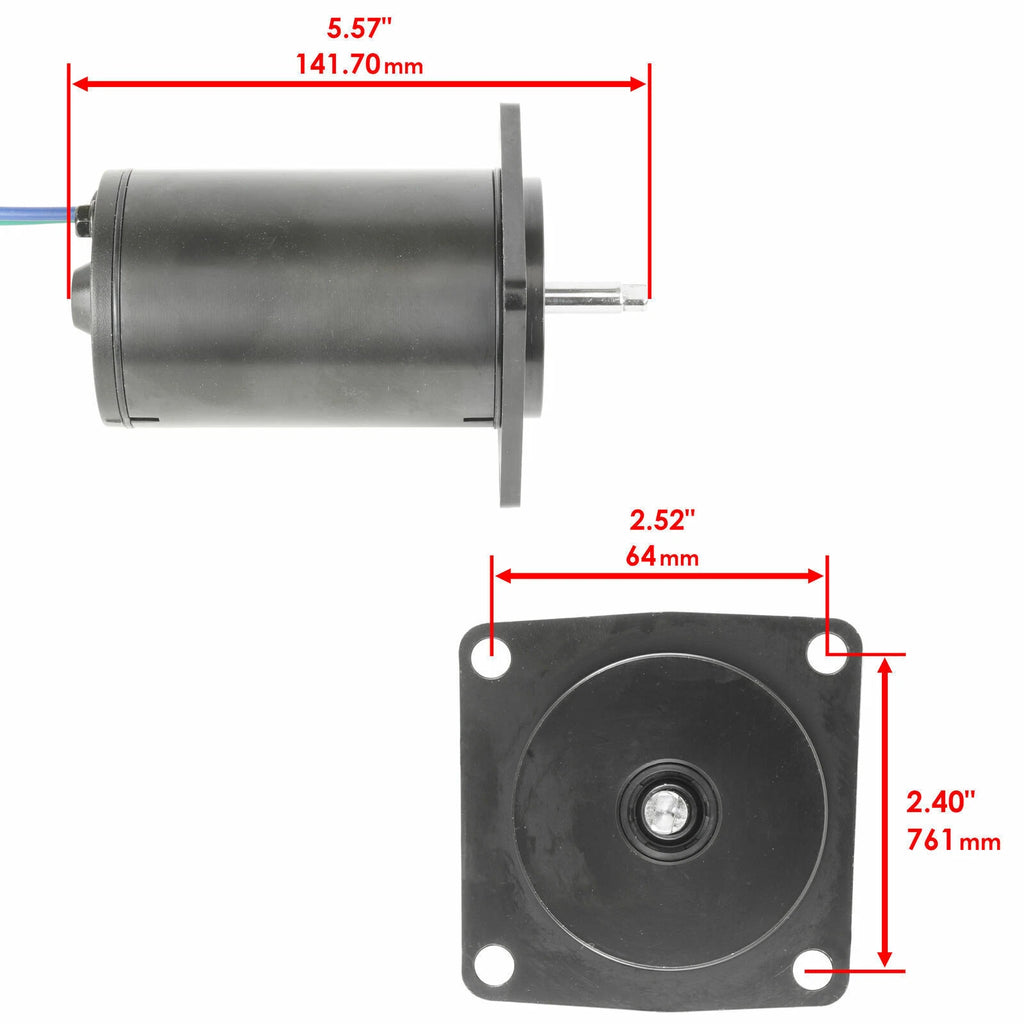 Tilt Trim Motor 67F-43880 for Yamaha Outboard 75/80/90/100HP (2-Wire 12V)
