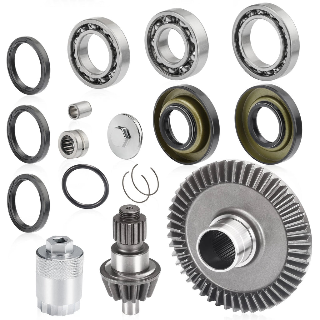 Rear Differential Ring Pinion Gear Bearing Seal Kit for Honda TRX250 (2001–2009)