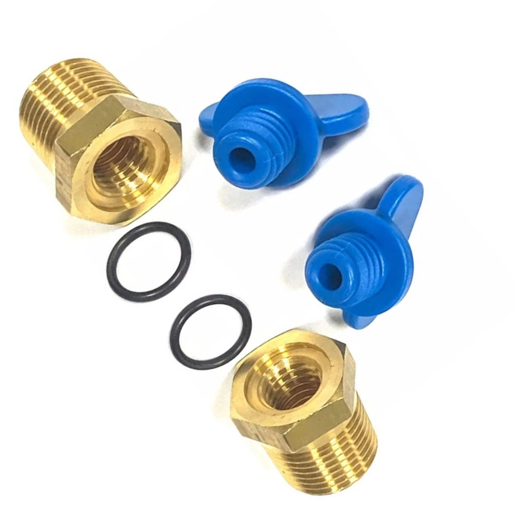 2-Pack Exhaust Manifold Drain Plug Kit for Volvo Penta 4.3-8.2 L 479956 19215