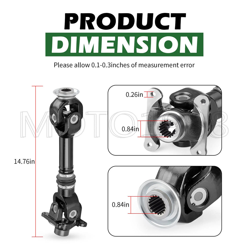 Rear Propeller Drive Shaft for Can-Am Outlander Renegade 500/650/800 (2006–2023)