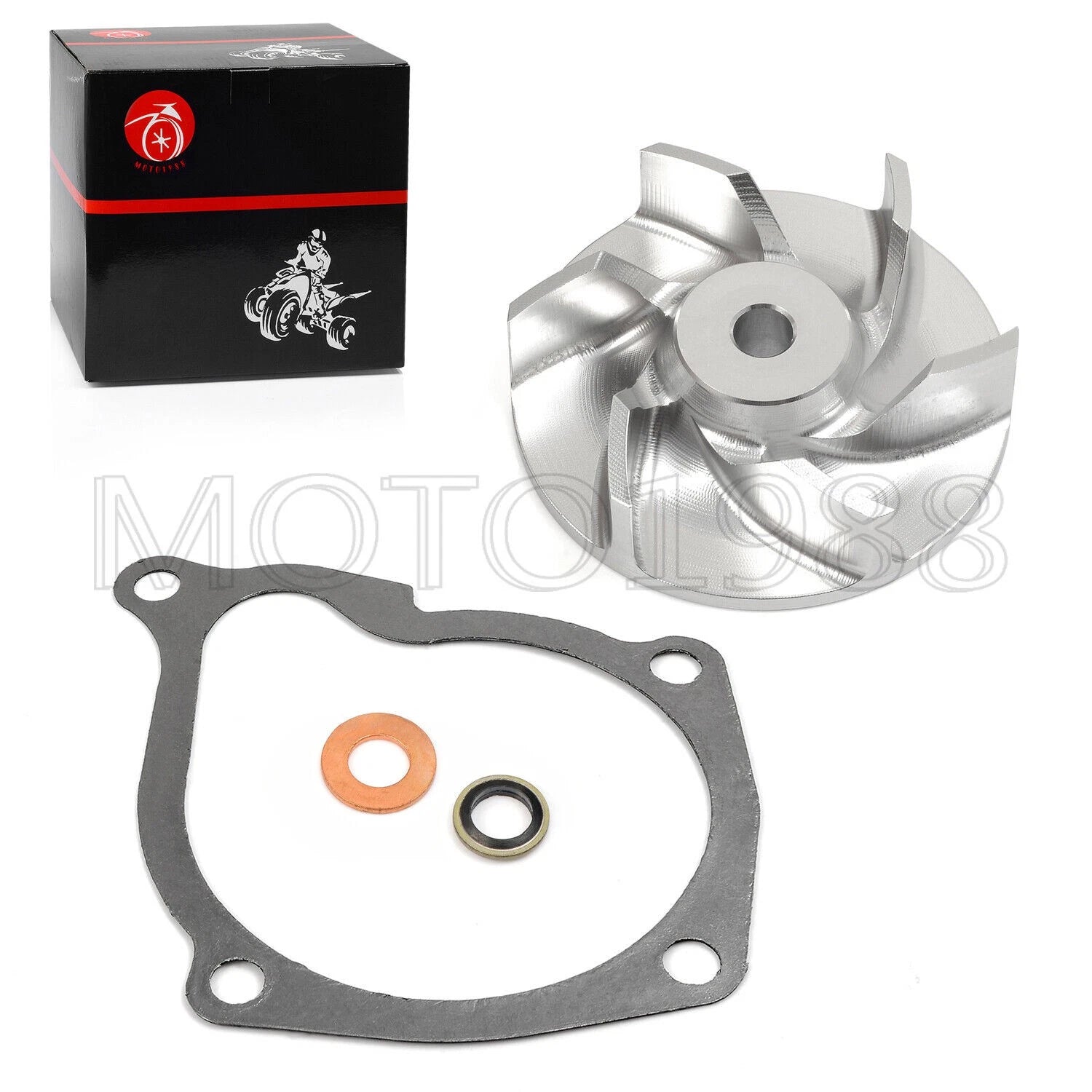 Water Pump Impeller + Gasket for Polaris Big Boss 500 6x6 (1998–1999) ATP 500 (2004–2005)