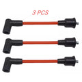 3Pcs Spark Plug Wires for Mercury 150-175-200 813715A1 90816A25 93475A25 20114A2