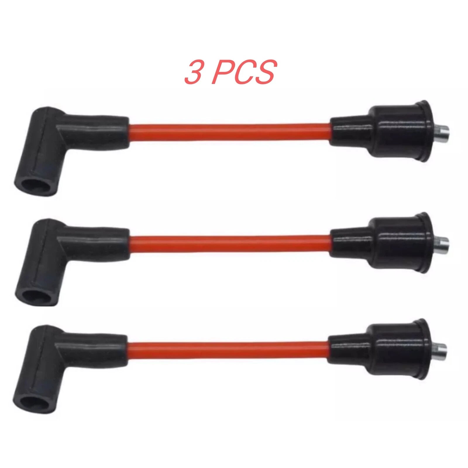 3Pcs Spark Plug Wires for Mercury 150-175-200 813715A1 90816A25 93475A25 20114A2
