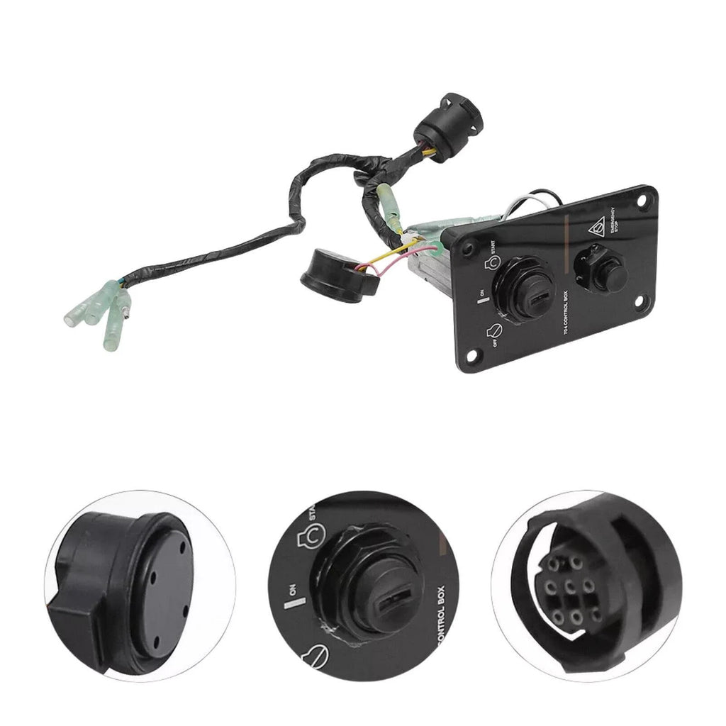Ignition Key Switch Panel for Yamaha Outboard (704-82570-12-00, 704-82570-08-00)