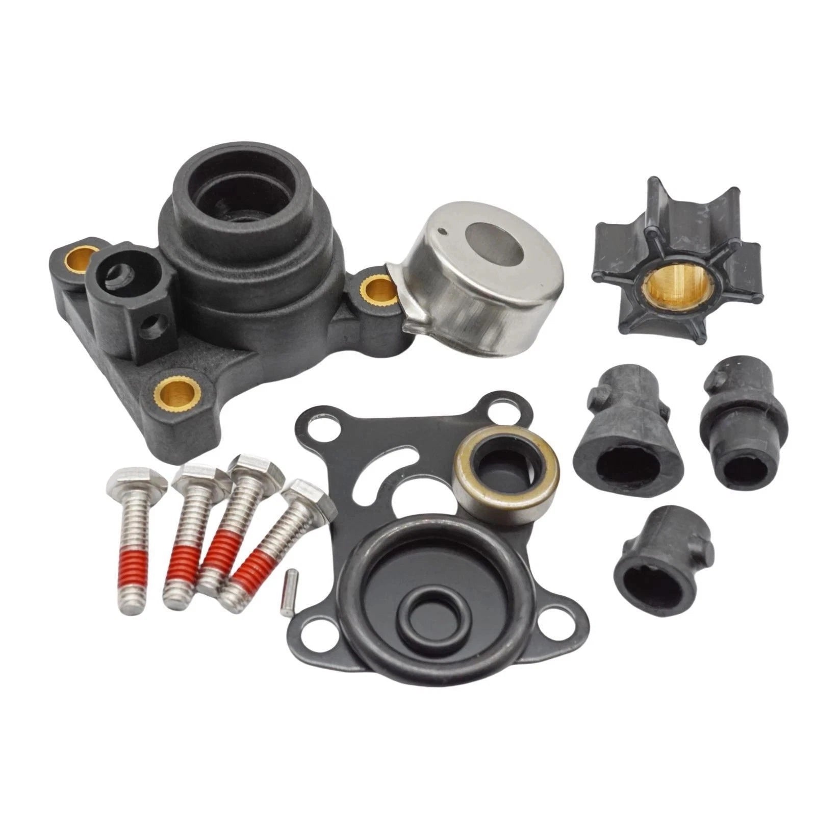 Water Pump Impeller Kit for Johnson Evinrude 9.9-15HP (1974–2007) 394711