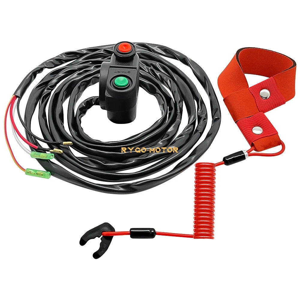 Start Stop Kill Switch for Kawasaki Jet Ski JF650 TS 650 (1989–1996) 27004-3709