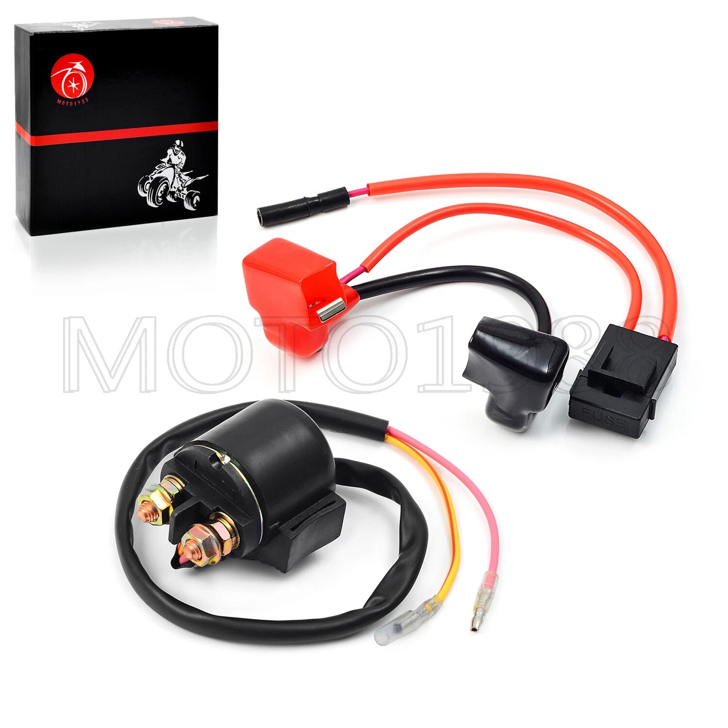 Starter Relay Solenoid Positive Side Battery Cable for Honda TRX300EX (1993–2006)