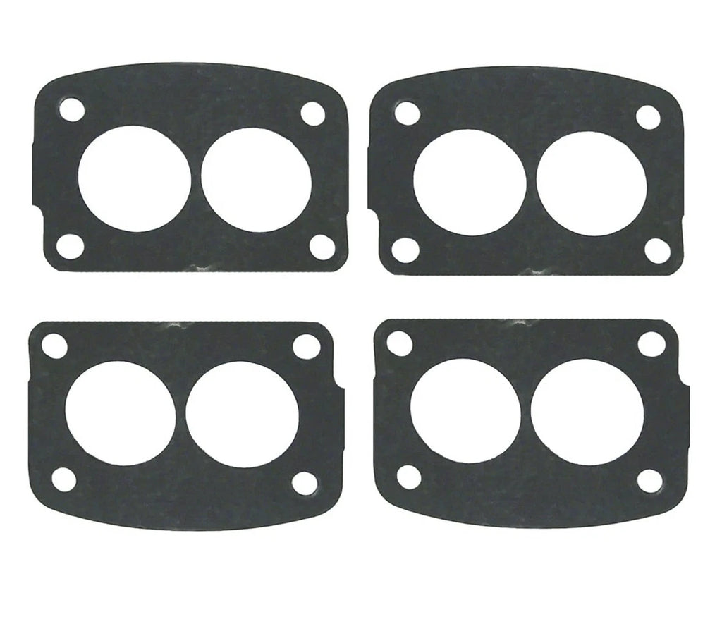 Set of 4 Carburetor Intake Manifold Cover Gaskets for Mercury MerCruiser 27-64692 18-0356
