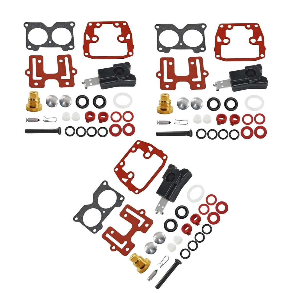 3Pcs Carburetor Kit for Johnson/Evinrude Outboard (434888, 435443, 0439076)