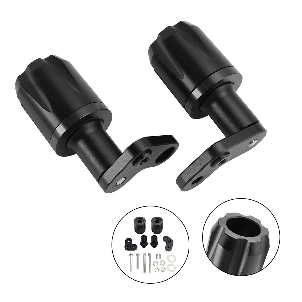 Crash Bobbin Protector Slider for Kawasaki ZX-6R (2024–2025) - Aluminum Black