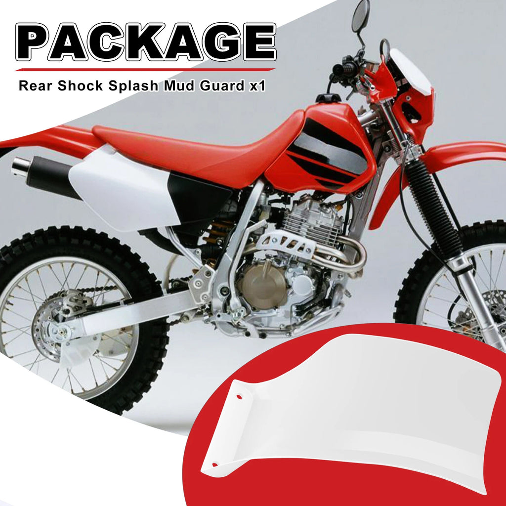 Rear Mud Flap Splash Guard for Honda XR400R (1996–2004)
