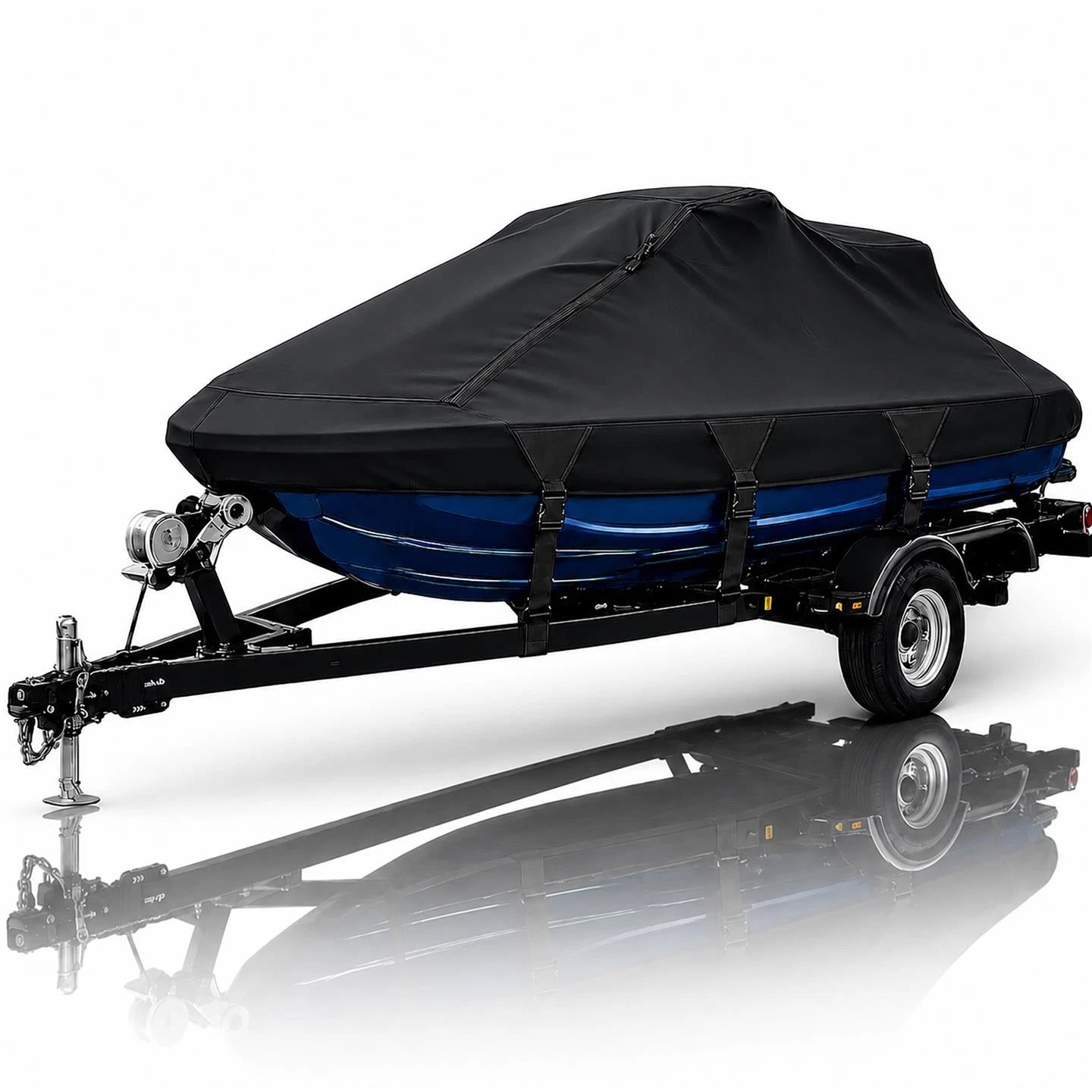 Black Jet Ski Cover for Sea-Doo GTI 130 (2007–2010)