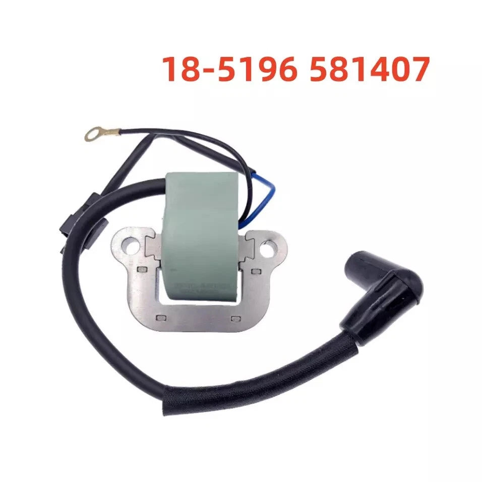 Ignition Coil for Johnson Evinrude 9.9 15 40 Hp (1974–1976) 502880 581407 18-5196