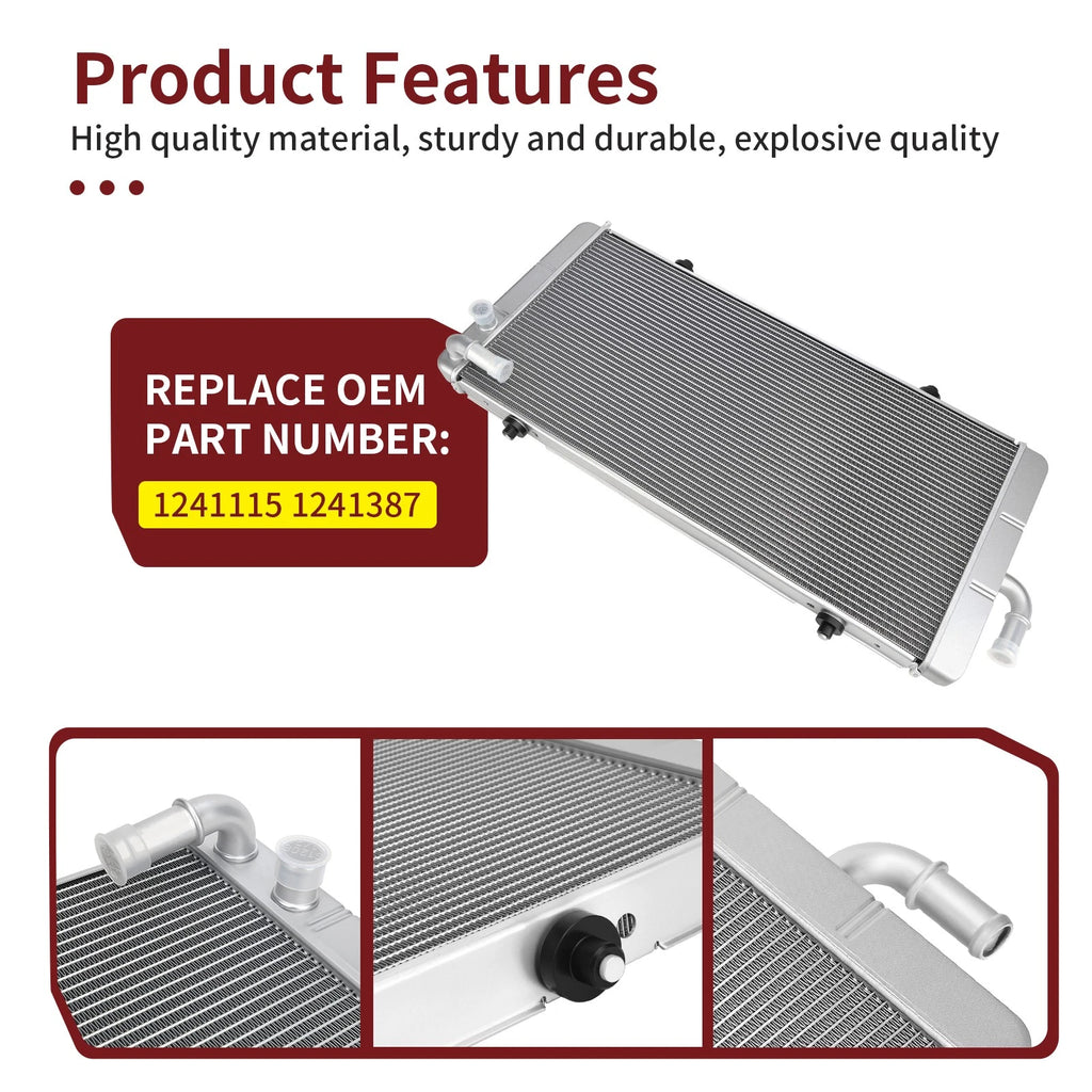 Aluminum Radiator for Polaris RZR Turbo S (2020–2021) 1241115