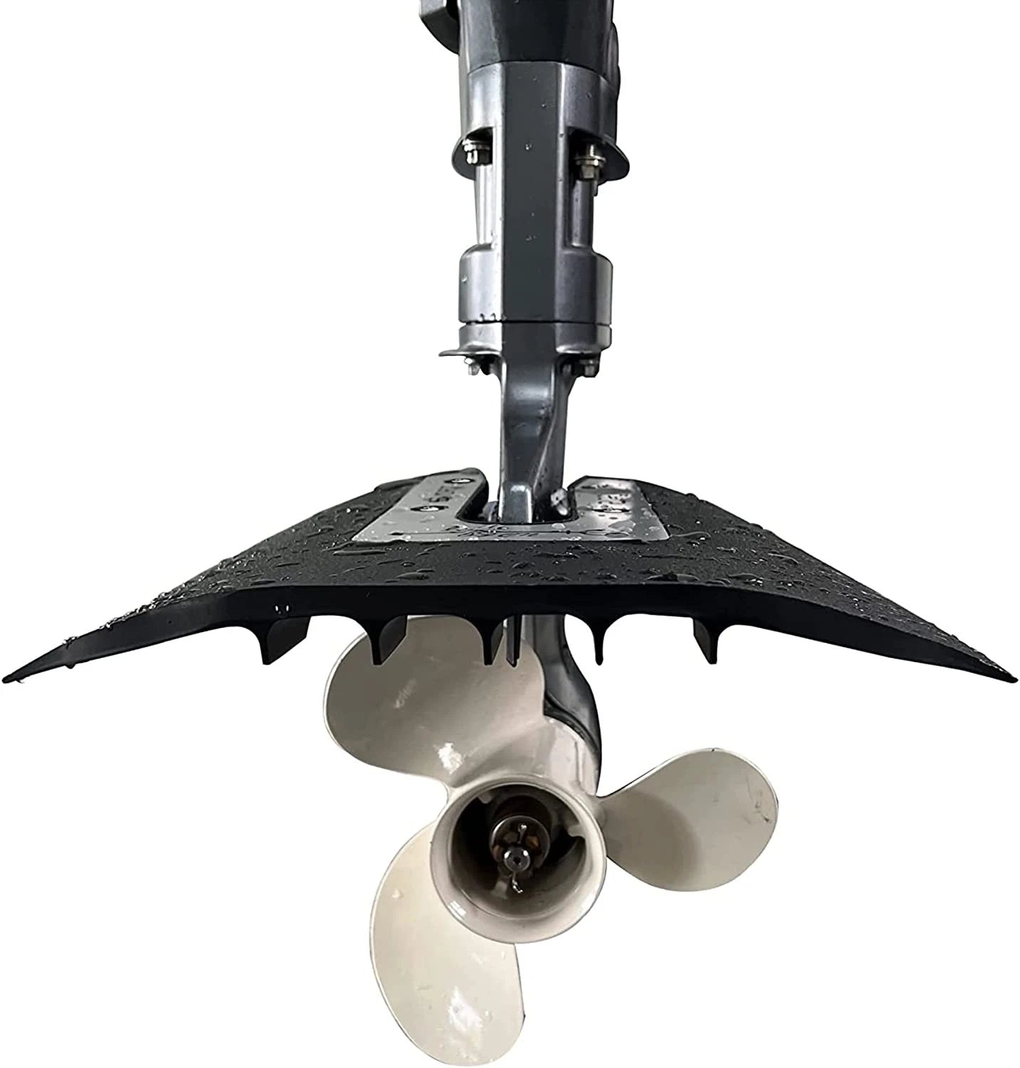 Whale Tail Hydrofoil Stabilizer for Marine Outboard Motors (8-40 HP)