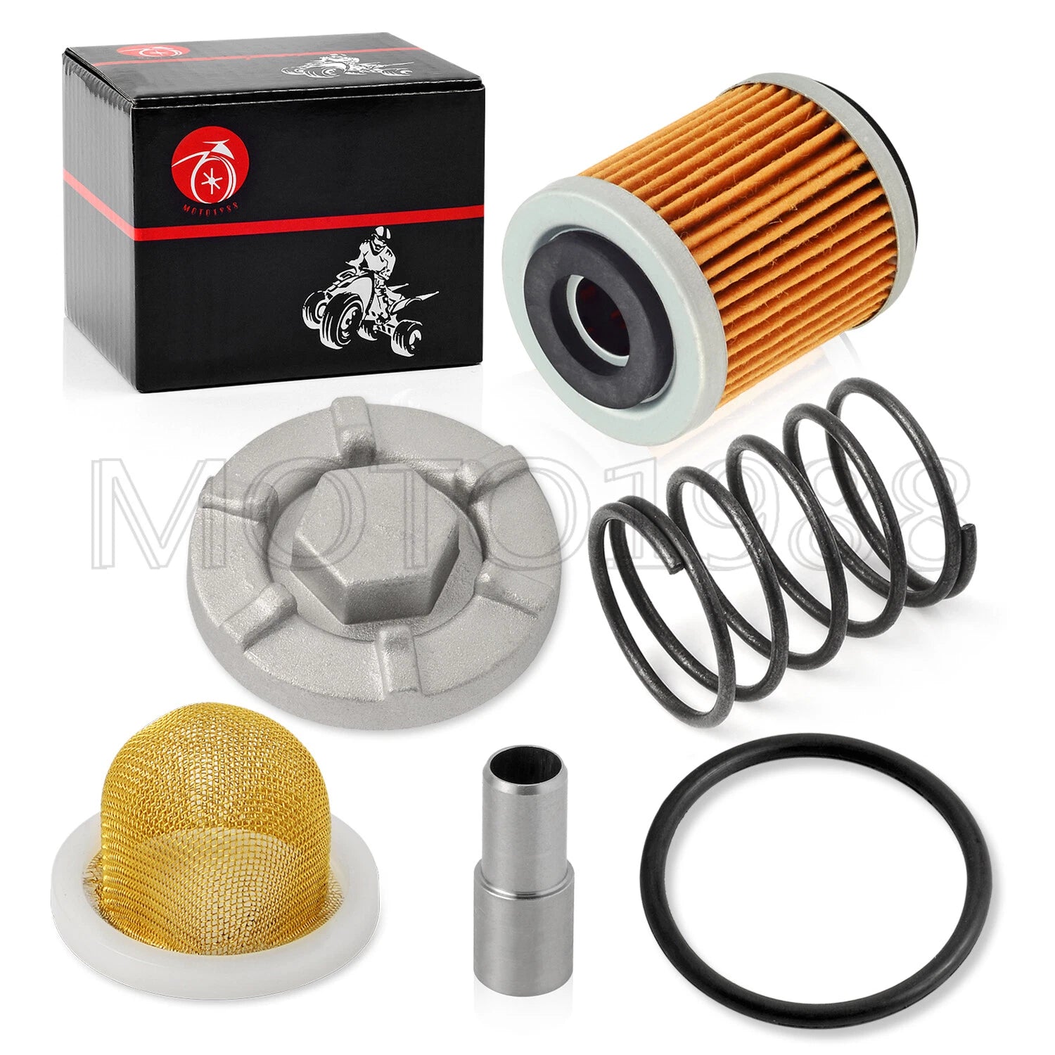 Oil Drain Plug, O-Ring, Strainer for Yamaha Wolverine 350 (1995–2004)