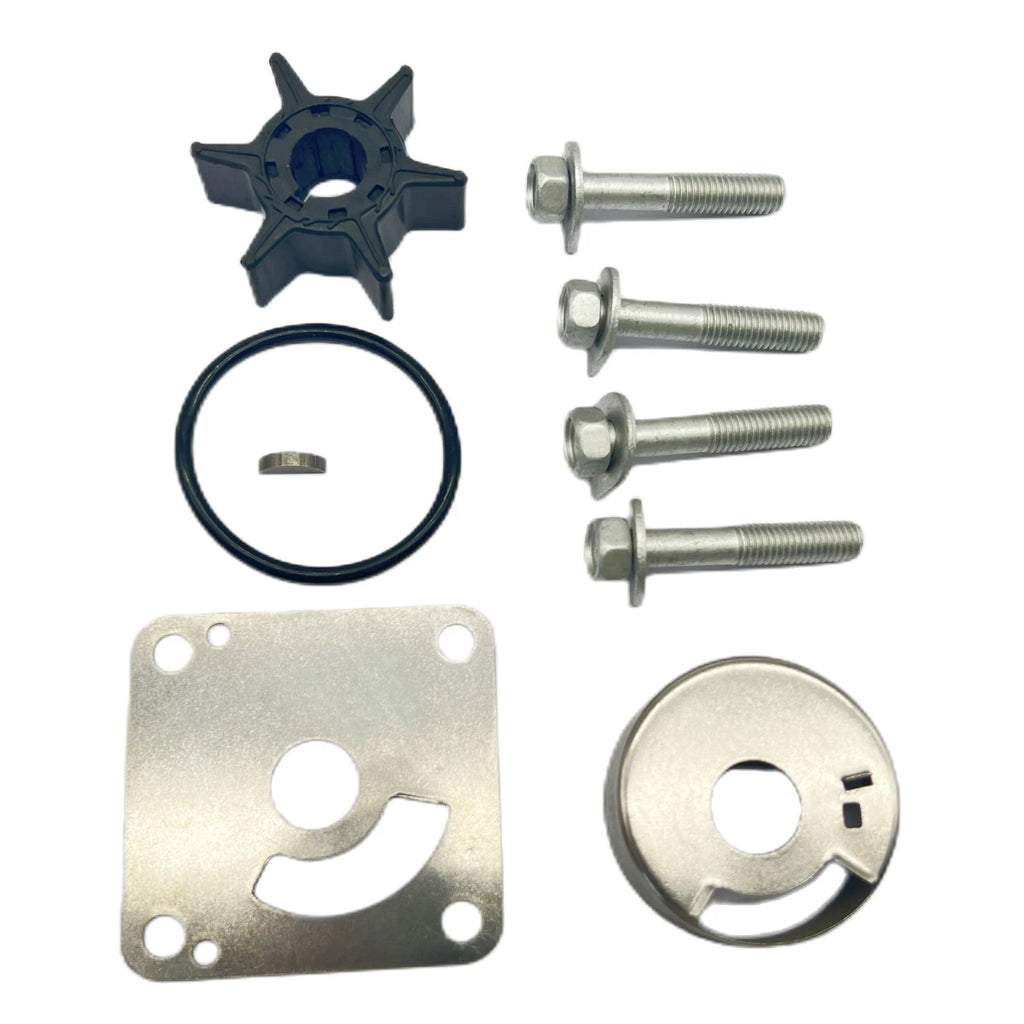 Water Pump Impeller Kit for Yamaha 2-Stroke 20 25 HP 6L2-W0078 20D 25N