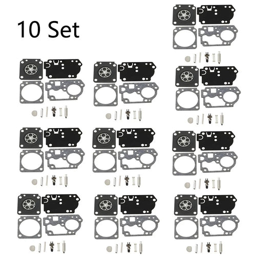 10x Trimmer Carburetor Gasket Kit for Poulan PP330 PP335 (ZAMA RB-168 C1M-W44)