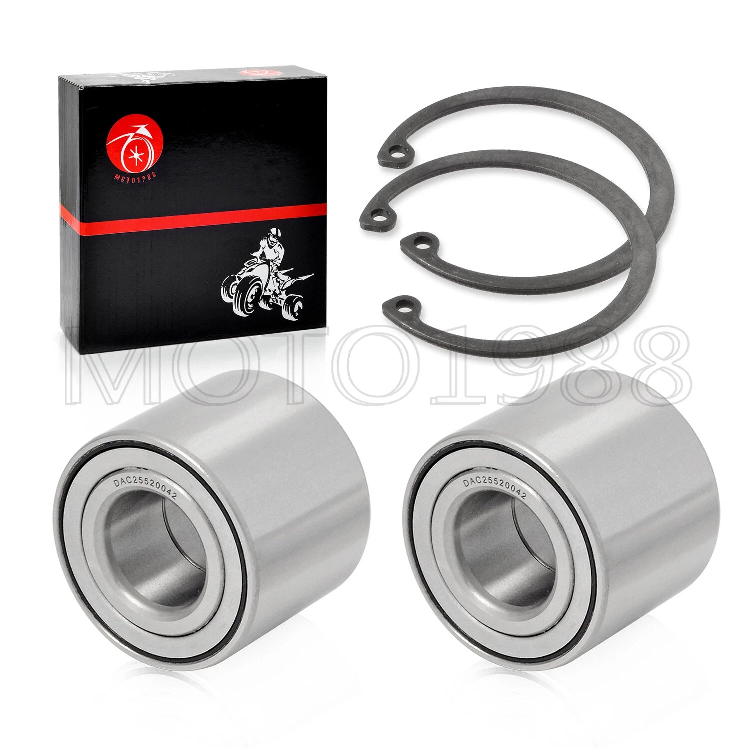 2X Rear Wheel Bearing for Kawasaki Mule 3000 3010 3020 4000 4010 (KAF620 KAF950)