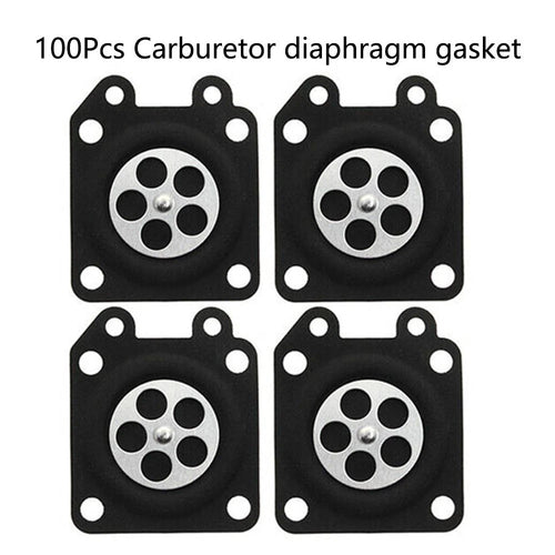 100Pc Carburetor Metering Diaphragm Repair for Walbro 95-526-9 95-526