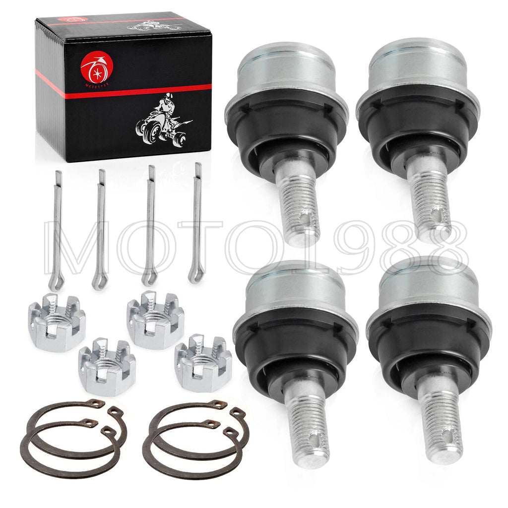 Set of 4 Lower Upper Ball Joints for Can-Am Renegade 800 800R (2007–2013)