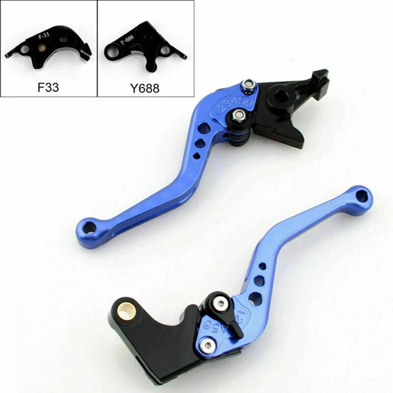 Short Brake Clutch Levers for Honda CBR600RR (2007–2011) CBR1000RR (2008–2011)