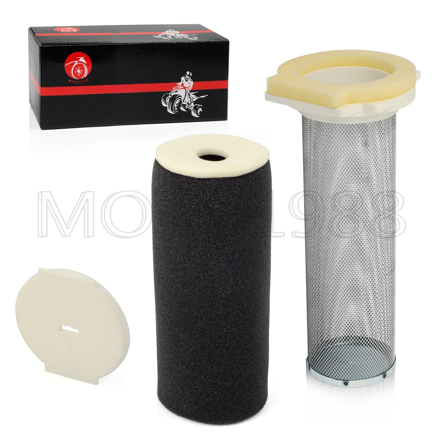 Air Filter & Cage Guide & Cap Kit for Yamaha Grizzly 600 660 (1998–2008) 1UY-14458-01