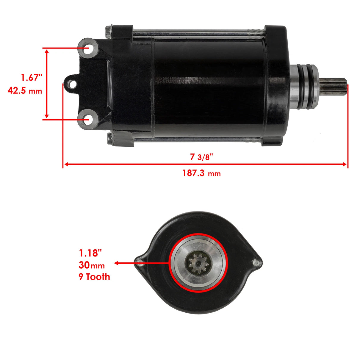 Starter & Drive for Seadoo GSX Ltd 951Cc 950 (1998–1999)