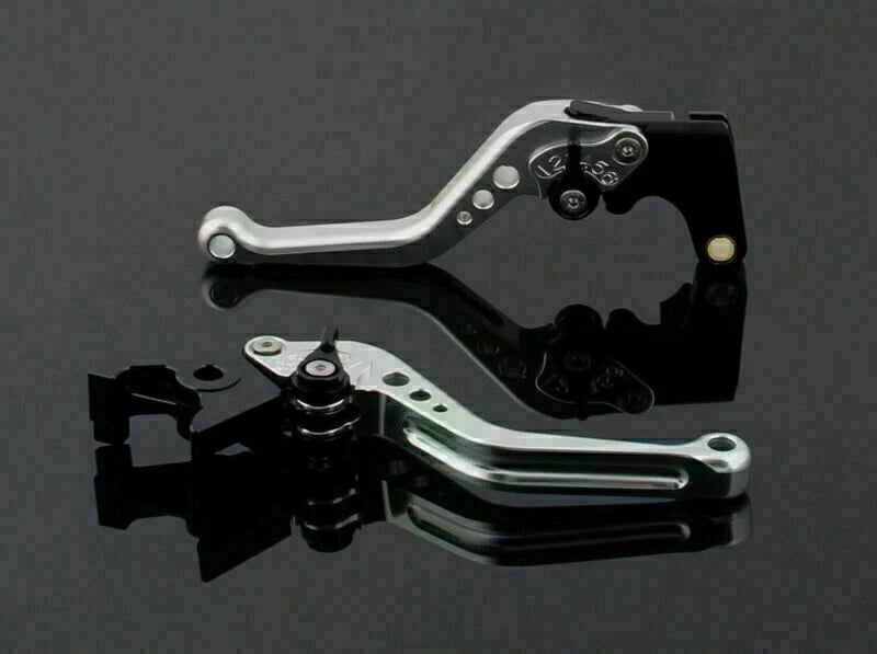 Short Brake Clutch Levers for Ducati 821 Monster/Dark Strada (2016) Silver T9