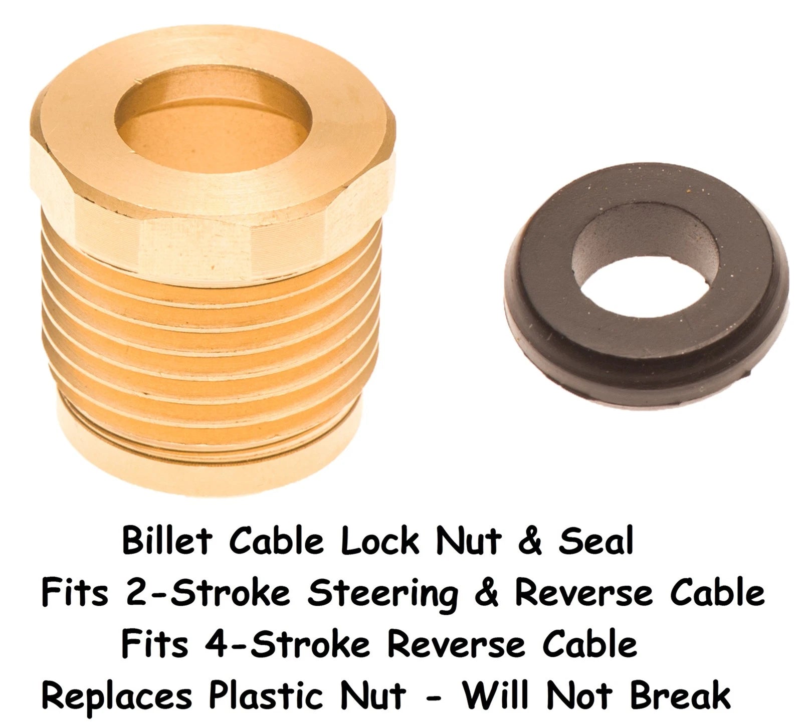 Billet Cable Lock Nut & Seal for Sea Doo 717 787 800 951 (1996–2002)