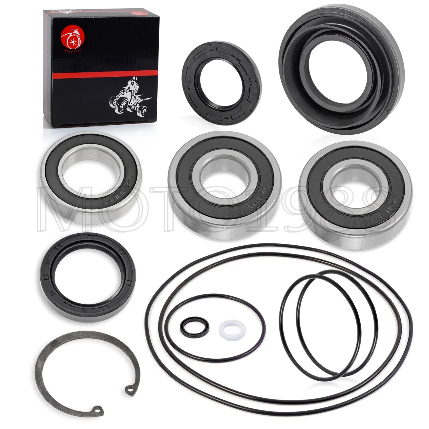 Rear Axle Brake Seals Bearings for Honda Foreman Rubicon TRX500 (2001–2014)