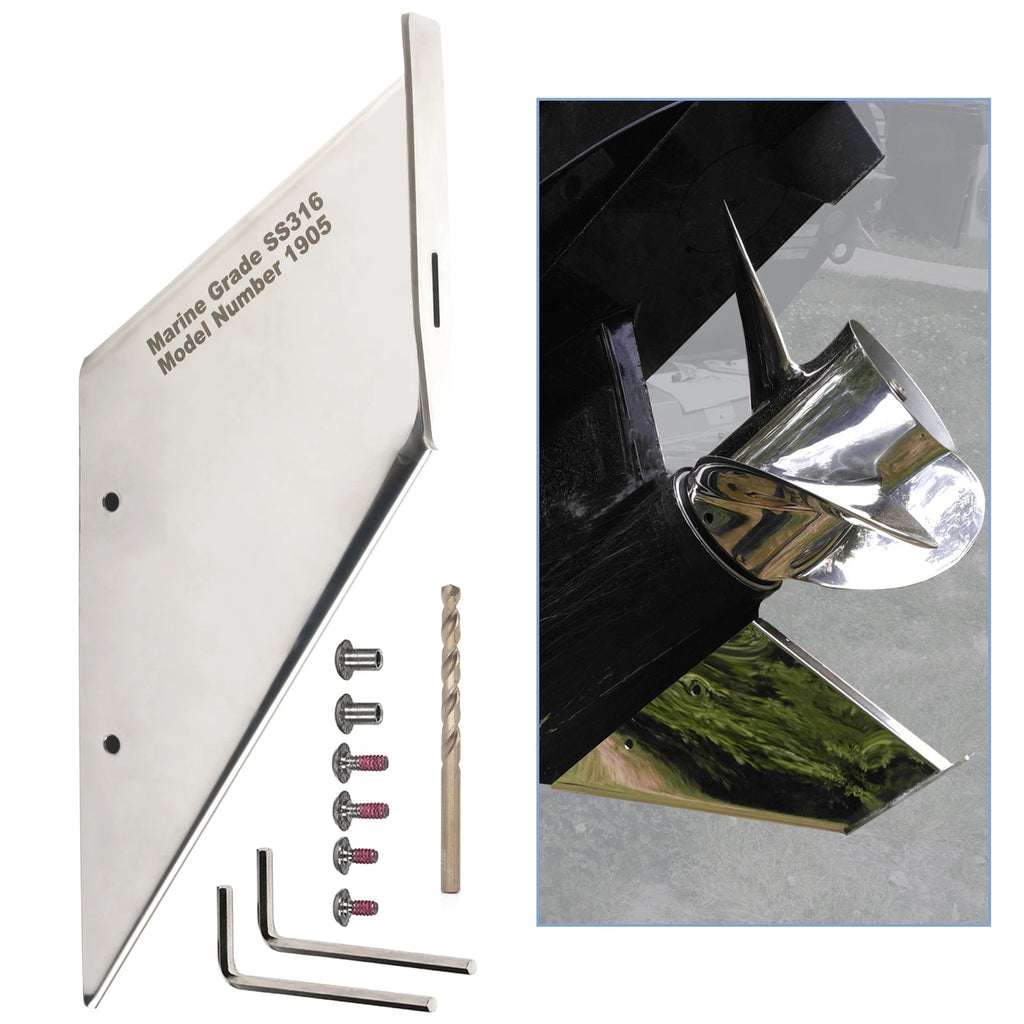 Safe-Skeg Skeg Guard Protector for Mercury 200-250-300hp 4T PRO Verado (200-2023)