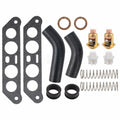 Thermostat Kit w/ Hoses for Johnson Evinrude V4 Crossflow 65-140HP (1978–1995) 332369 434841
