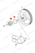 Sea Pump Impeller Repair Kit for Volvo Penta DPX420 DPX415 DPX375 DPX385