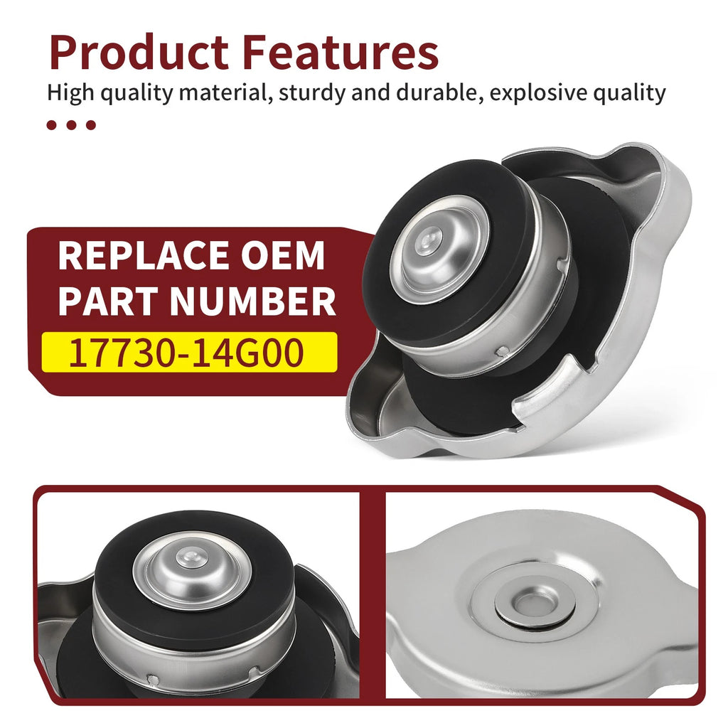 Radiator Cap for Suzuki GSXR GSX-R 600 750 GSXS1000 LTR450 Hayabusa (17730-14G00)