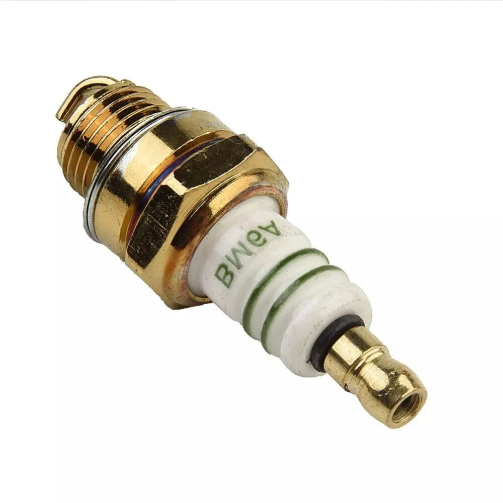 Set of 2 Ceramic Spark Plugs for Chainsaw Lawn Mower Strimmer M7 L7T CJ8 1560
