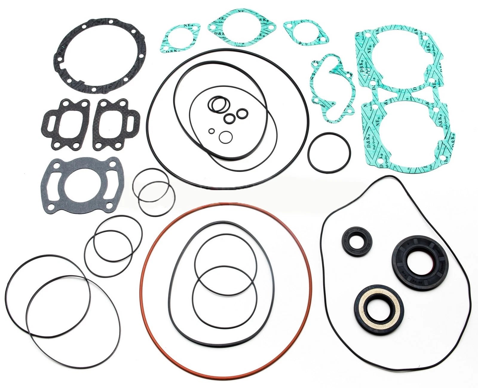 Complete Engine Rebuild Gasket Seal Kit for Sea-Doo 580 587 (1990–1999)