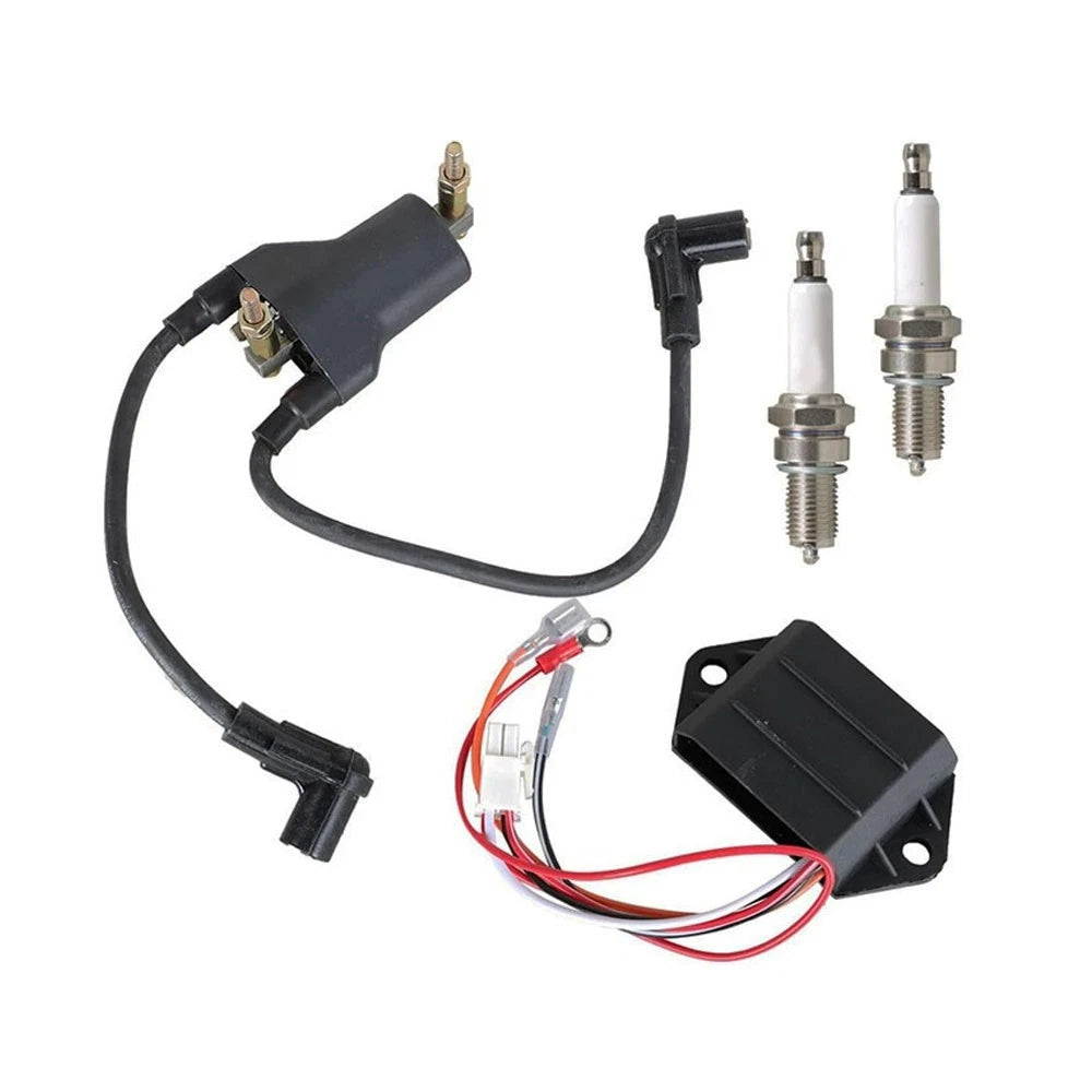 Ignition Coil Spark Plug CDI Ignitor for EZGO Golf Cart (1991–2002)