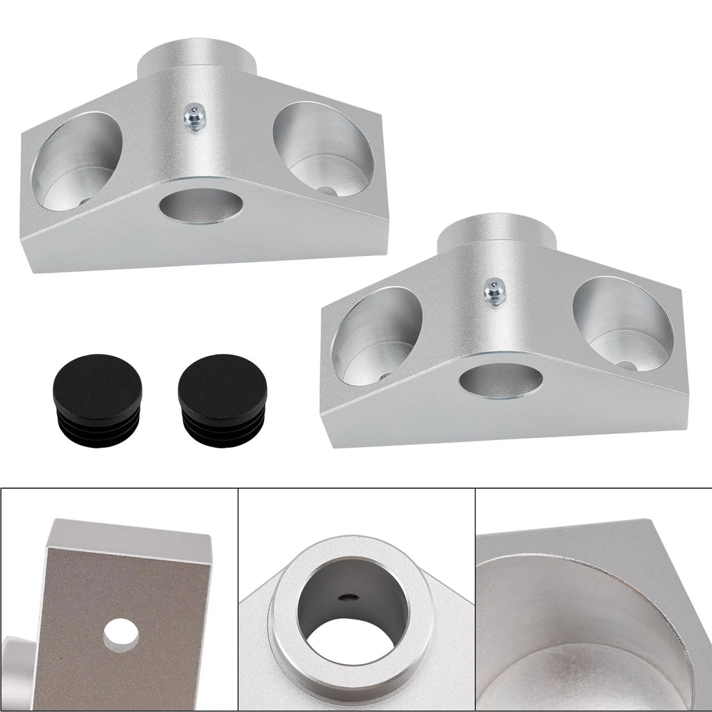 Pair Kit Dump Bed Hinge Mount Billet for Can Am Defender HD Max (2016–2024)