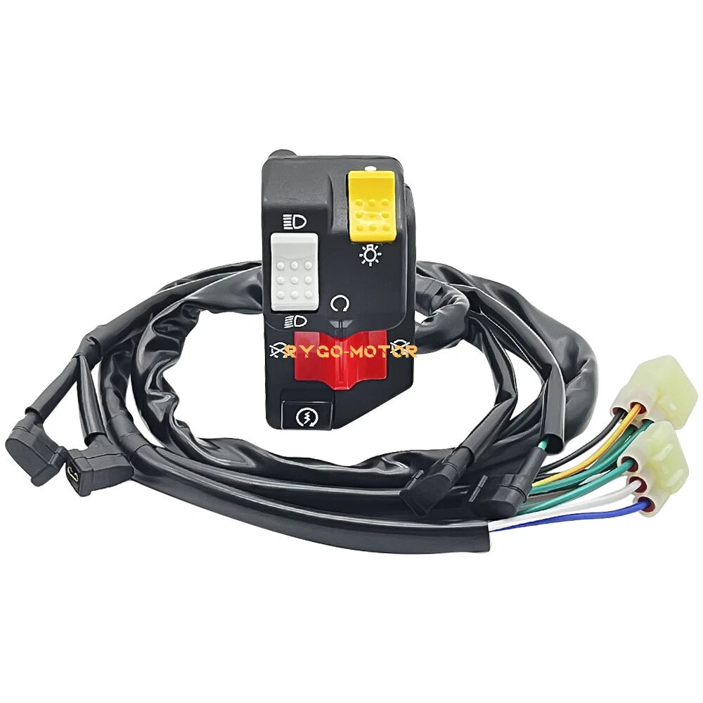 Handlebar Start Kill Stop Switch for Honda Recon 250 TRX250TM (2018–2021)
