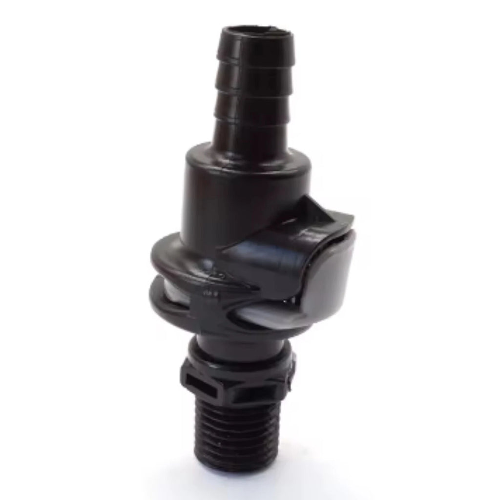Universal Male and Female Sprayless Connector with Thread Sealant