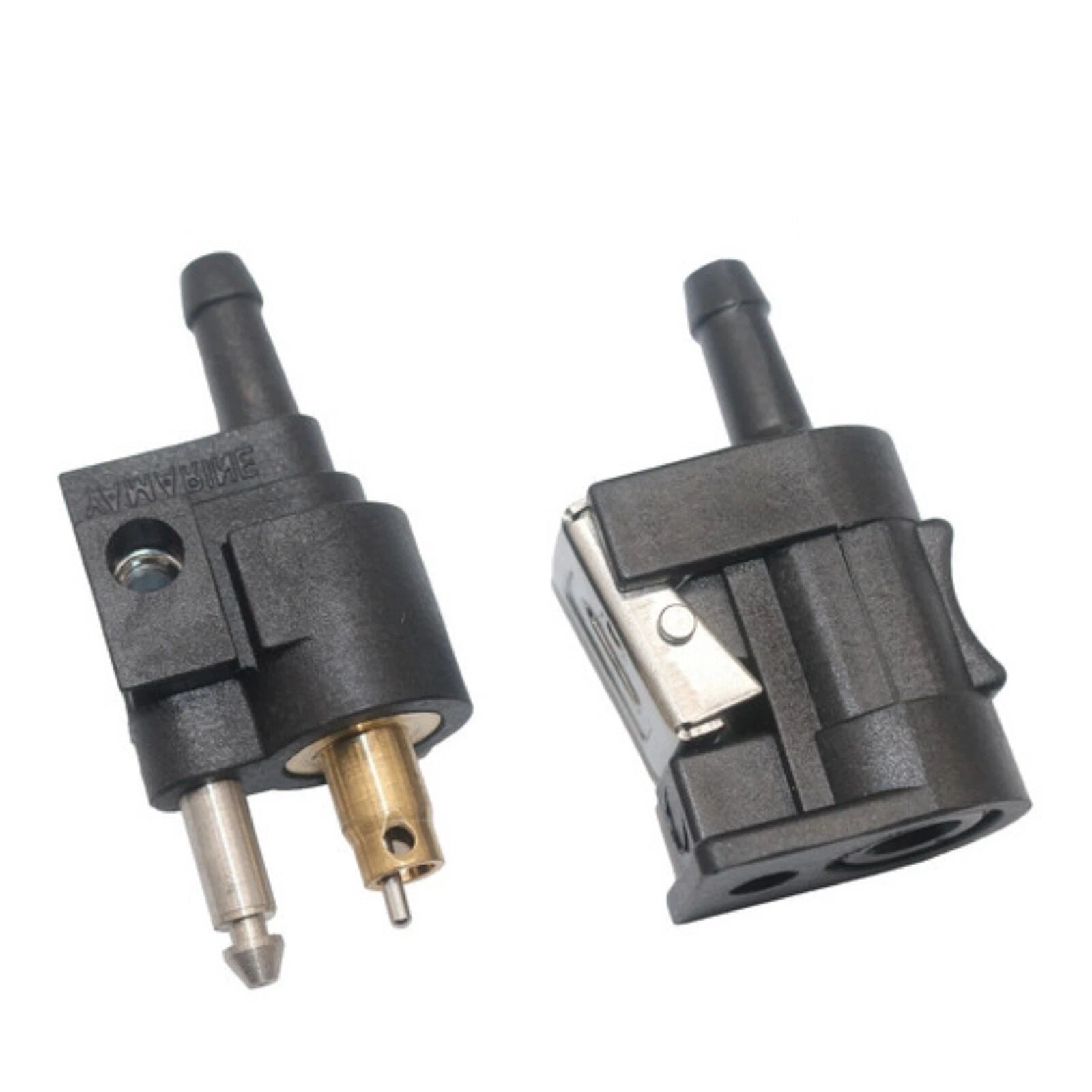 1/4" Fuel Line Hose Coupler Quick Release Connector for Yamaha Outboard