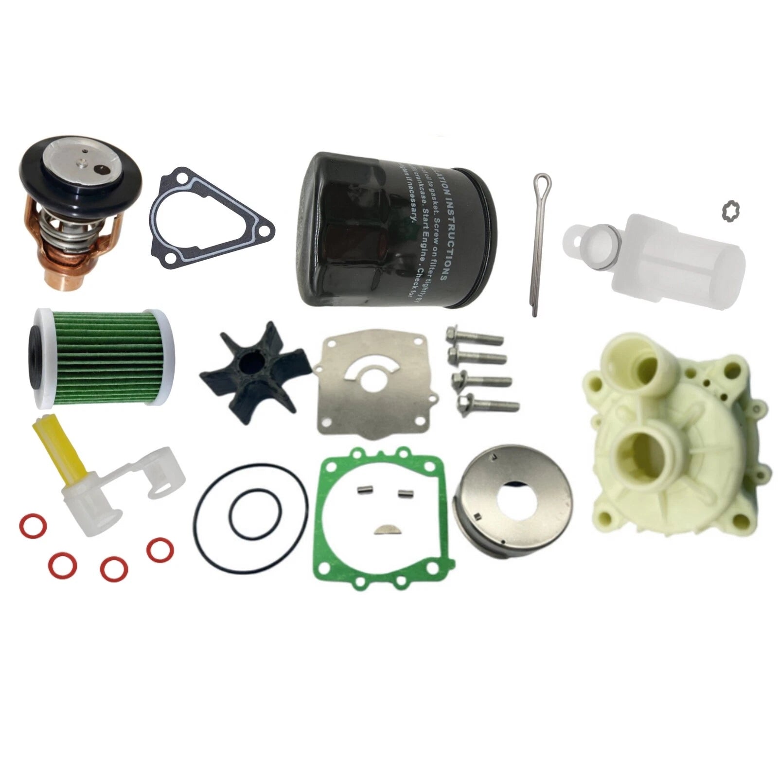 Outboard Maintenance Kit for Yamaha F150G F175A F175C F200F F200G (2004–2023)