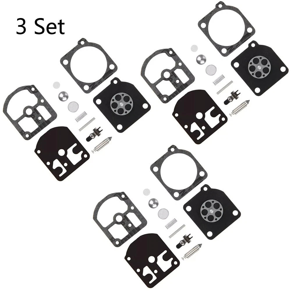 Set of 3 Carburetor Repair Kits for Stihl 009 010 011 012 (RB-11)