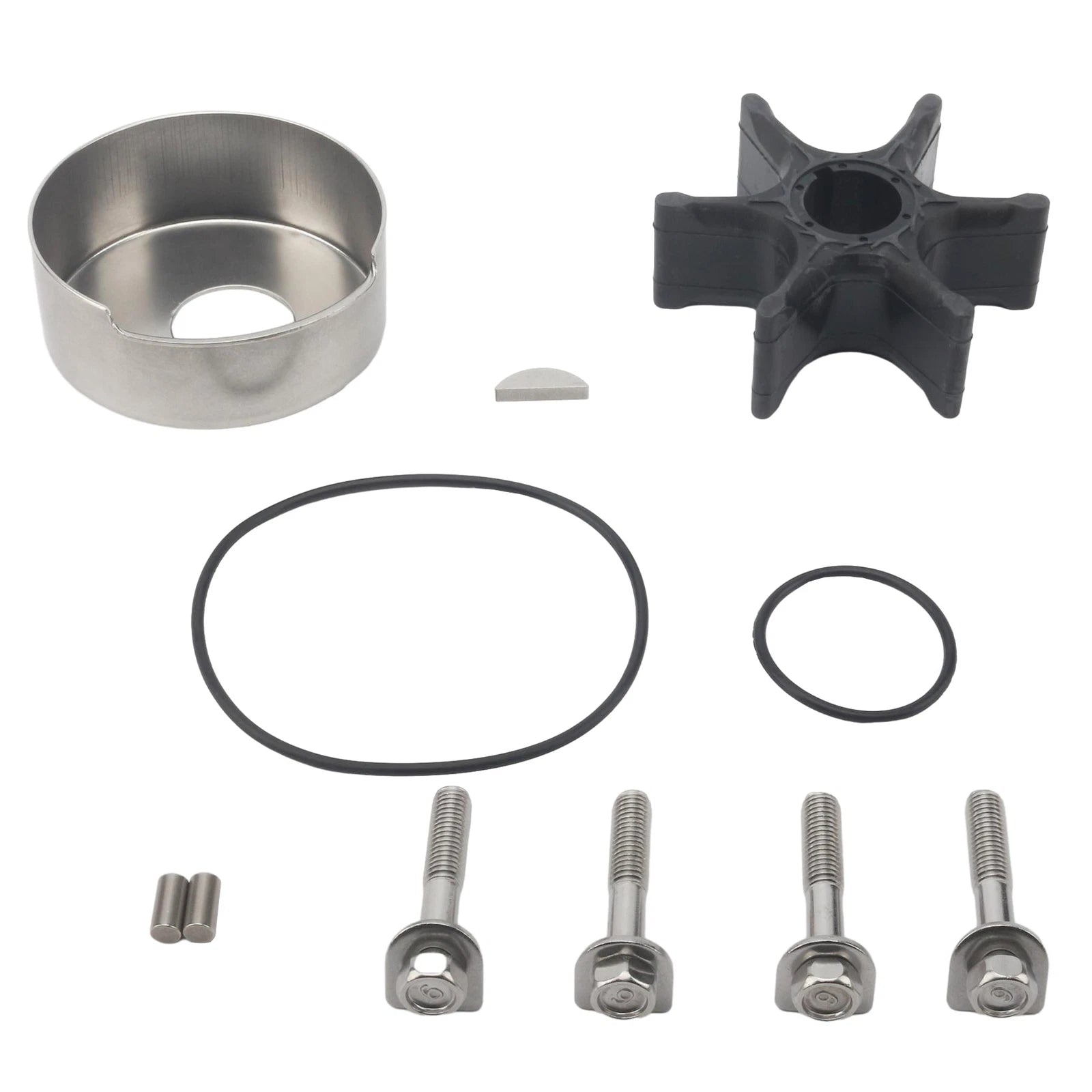 Water Pump Repair Service Kit for Yamaha Outboard (6CB-W0078-00, 6CBW007800)