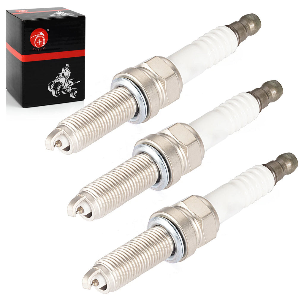 Set of 3 Iridium Spark Plugs for Can-Am Maverick X3 (2017–2024) Turbo 415130363
