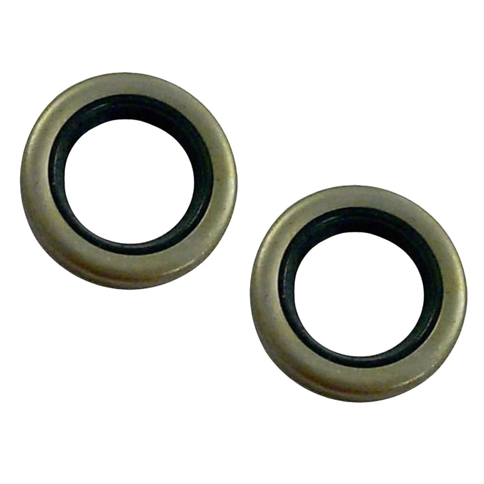 Set of 2 Lower Oil Seals for Johnson Evinrude OMC 329923 (4 6 8 Cylinder)