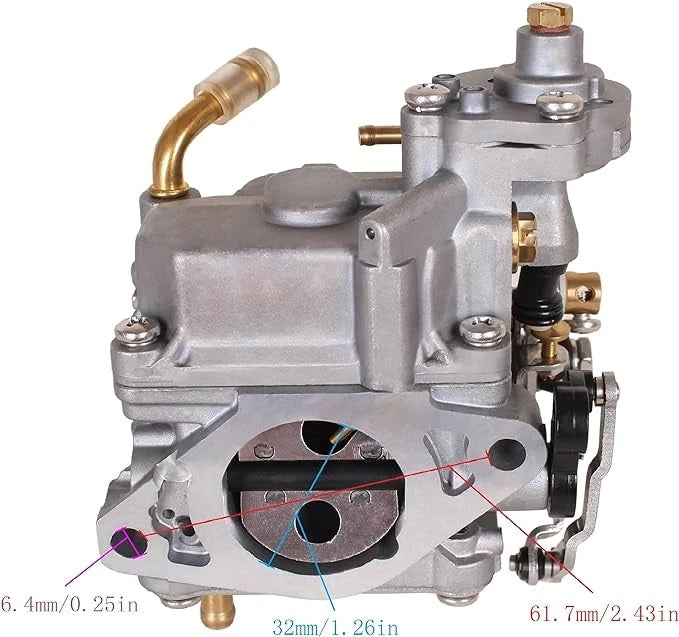 Carburetor 853720T20 for Mercury Mariner 15HP 20HP Outboard (4-Stroke)