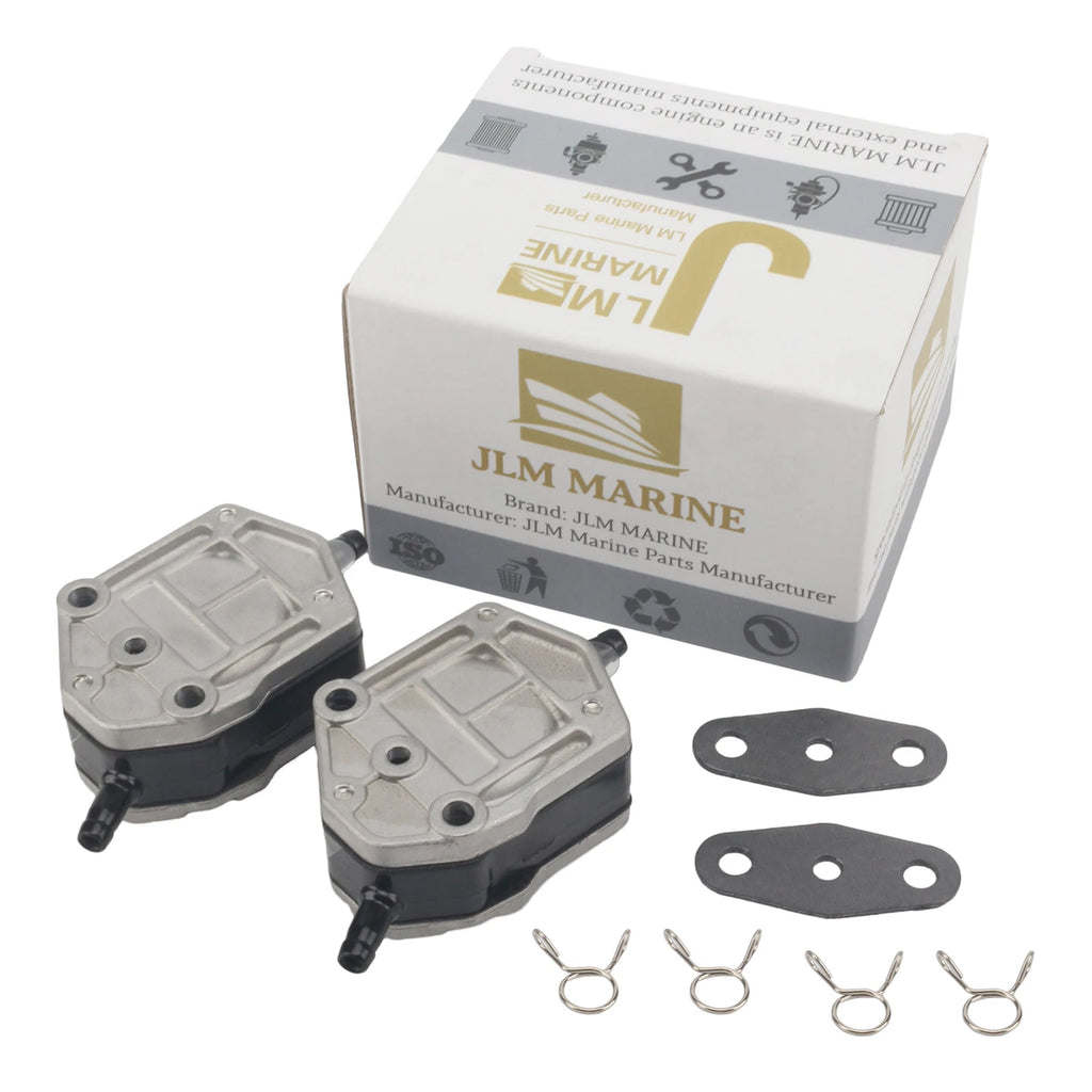 2X Fuel Pumps & Gaskets Kit for Mercury Mariner 15-55 HP (2-Stroke)