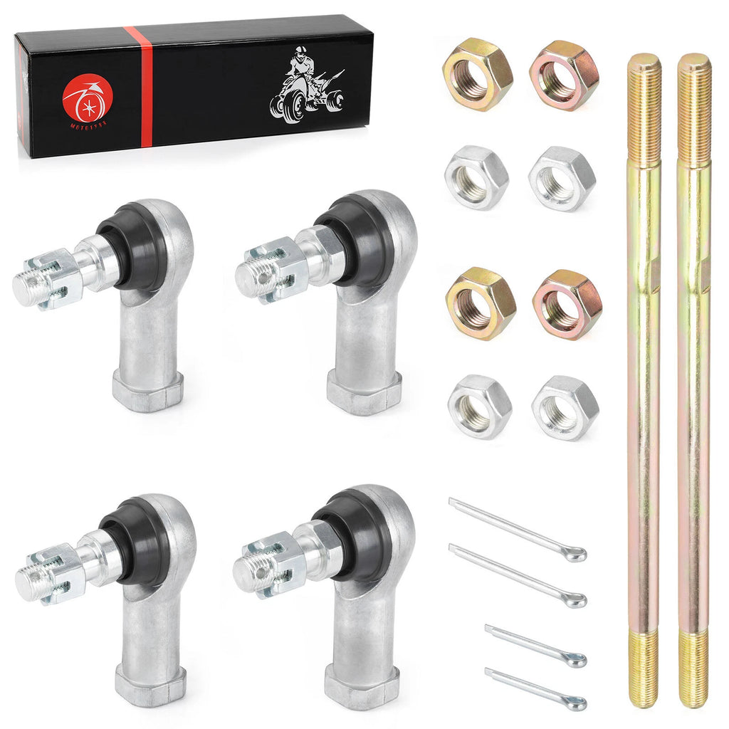 Set of 2 Tie Rod Ends for Honda Rancher 350 400 (TRX350FE/FM/TE/TM, TRX400FA/FGA)